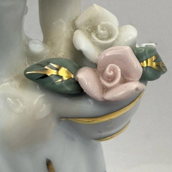 Vintage KPM Germany woman ceramic figurine - Picture 4 of 10